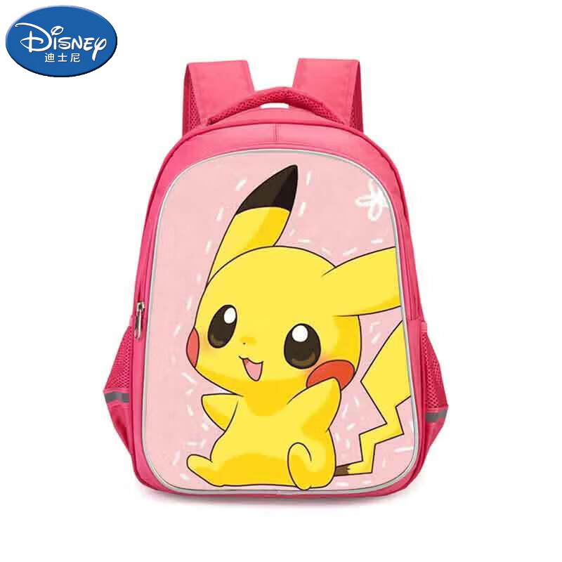 迪士尼小学生书包女生皮卡丘卡通书包一二三年级儿童书包女幼儿园双肩
