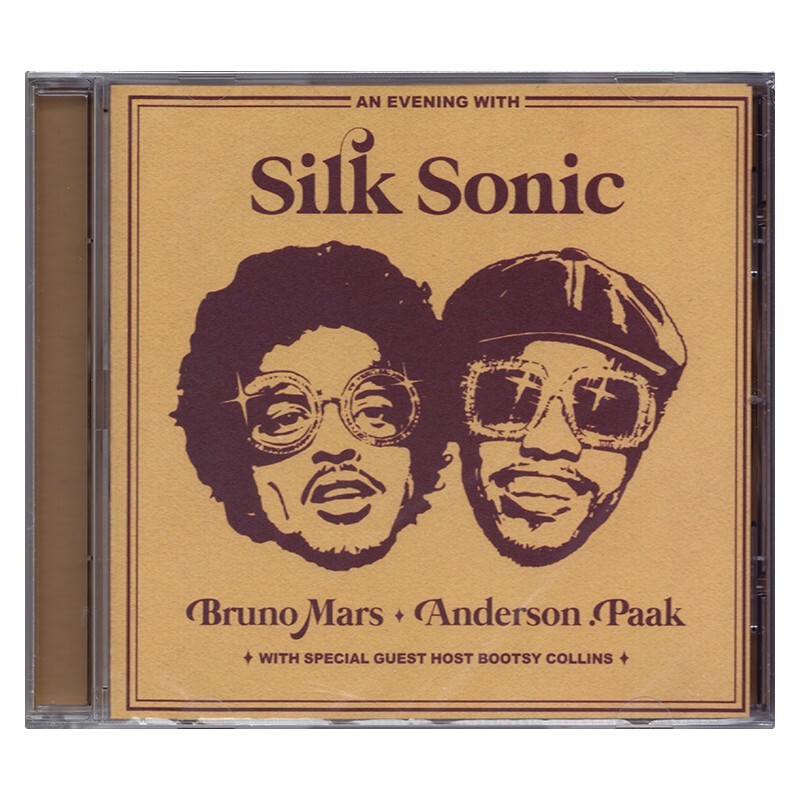 bruno mars / anderson .paak - an evening with silk sonic cd