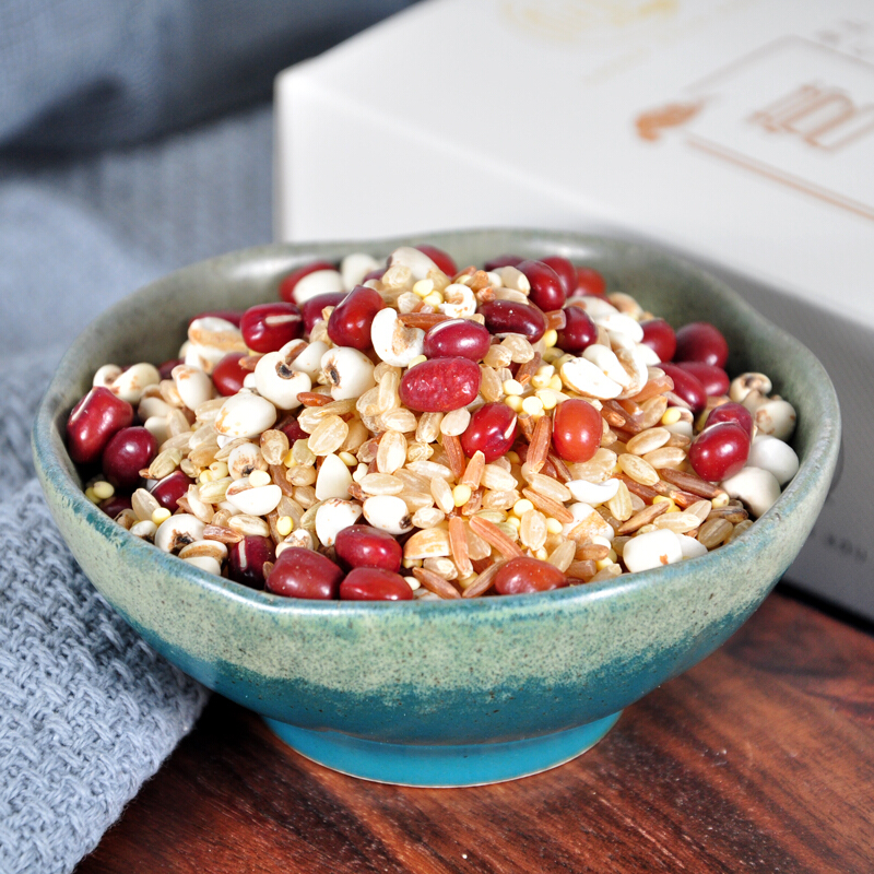 虎钢馋500g*2盒 红豆薏米粥原料 五谷杂粮组合粥薏仁红豆粥