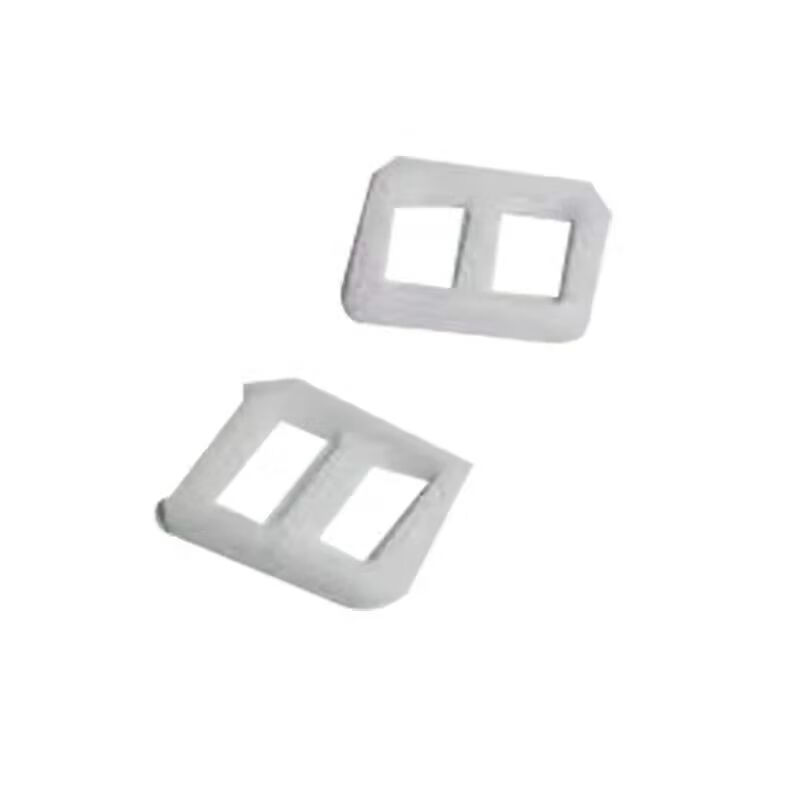 游泳眼镜带眼镜带子游泳眼镜日字扣游泳眼镜配件硅胶胶带 白色卡扣一