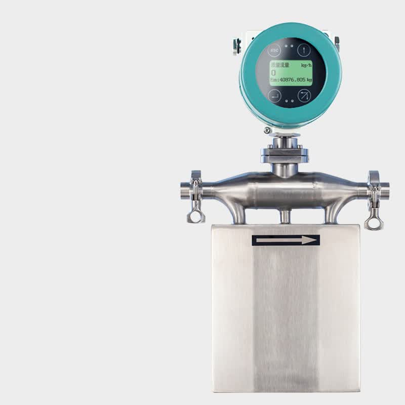 科氏力质量流量计科里奥利密度温度体积测量高精度传感器数显智能 dn6