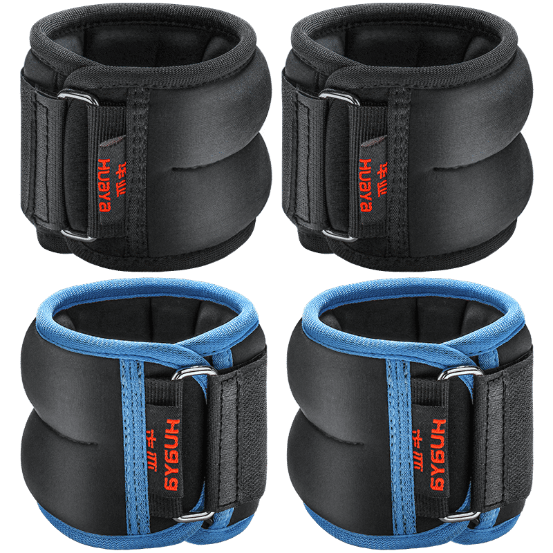 百亿补贴:华亚(HUAYA)沙袋绑腿负重跑步训练负重沙袋学生脚踝隐形可调沙包舞蹈手腕运动 黑色 3公斤一副(重量可调 )43.2元