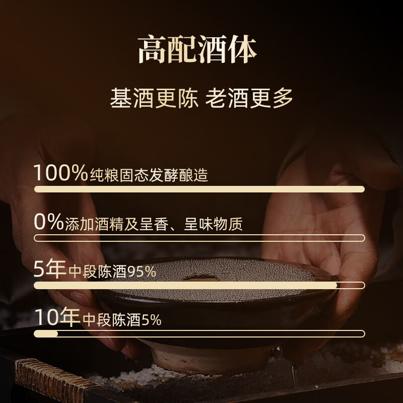 谷养康粮食酒【0添加/真粮酒】浓香型纯粮酒纯粮固态发酵国产白酒整箱 42度 500mL 4瓶 【整箱】浓香大爆品