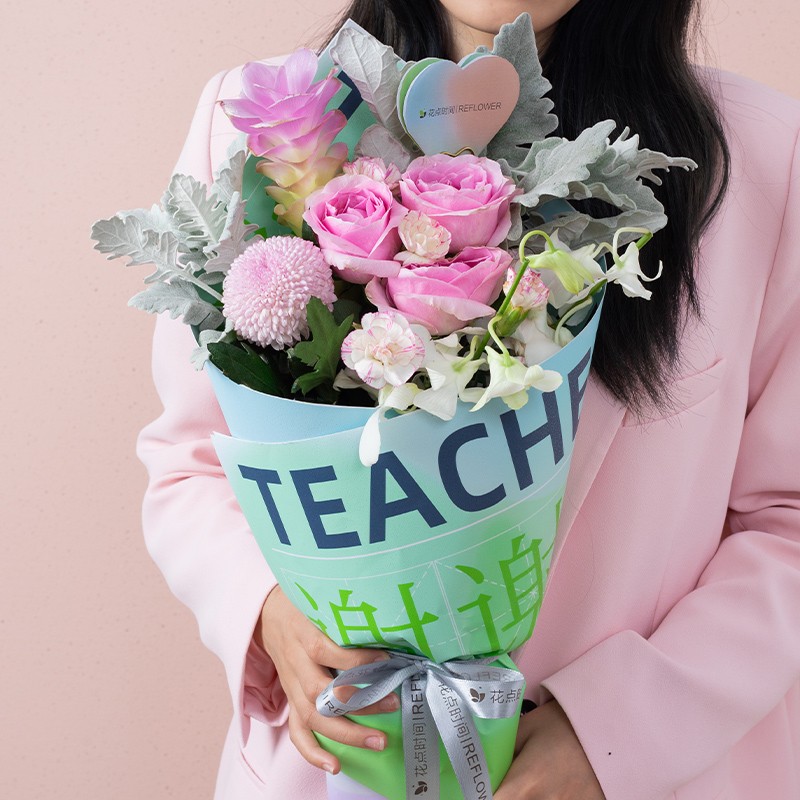 京东鲜花教师节礼品鲜花定制玫瑰花束 小曙光 9月9日收花 京东鲜花教师节礼品鲜花定制玫瑰花束 小曙光 9月9日收花