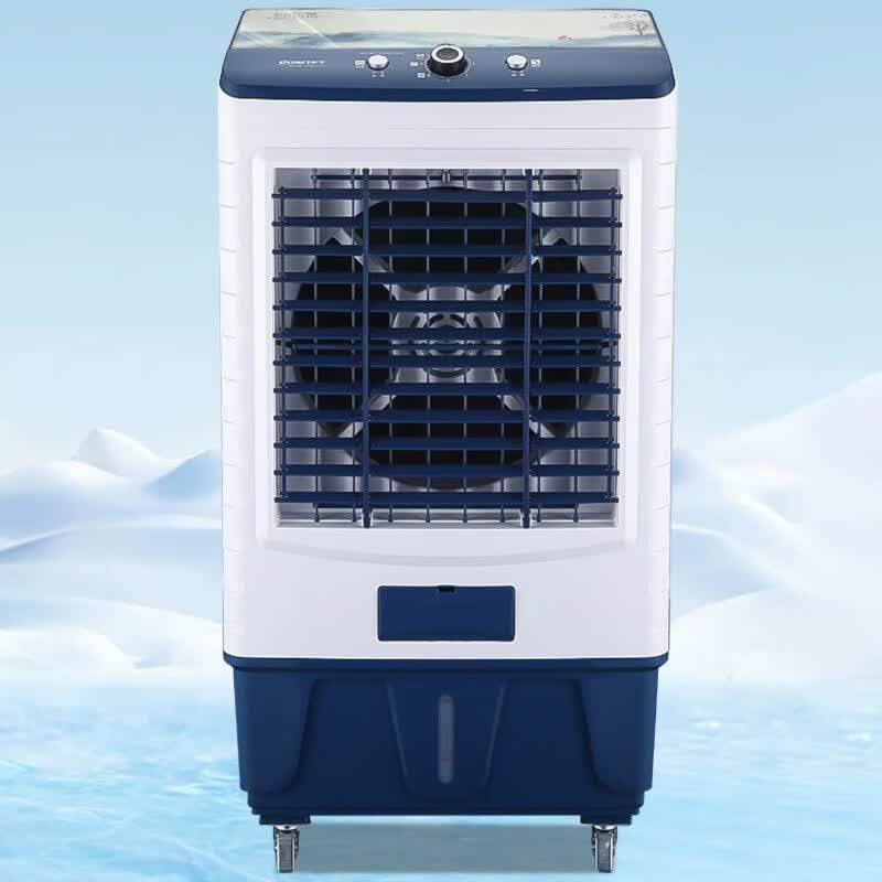 永生（eosin）空调扇制冷风扇水冷风机大风量可移动降温冷气机家用商用工业餐厅车间 商住两用机械款（藏青） ACS-8800B