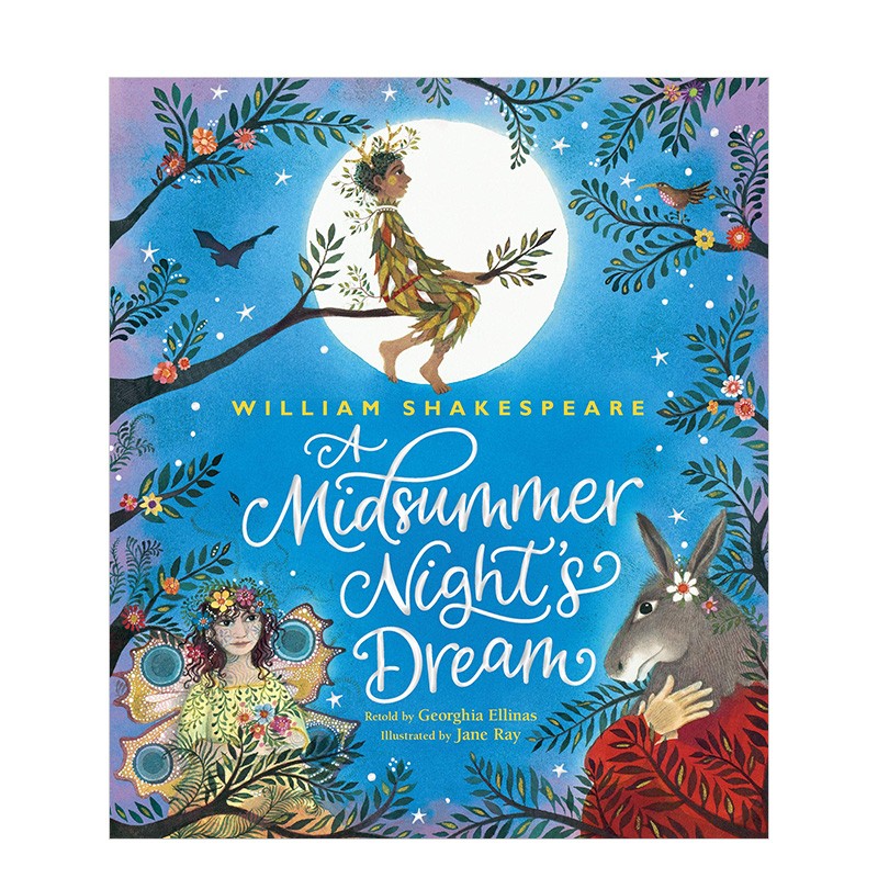 【现货】【莎士比亚环球剧院重绘版】仲夏夜之梦a midsummer nights