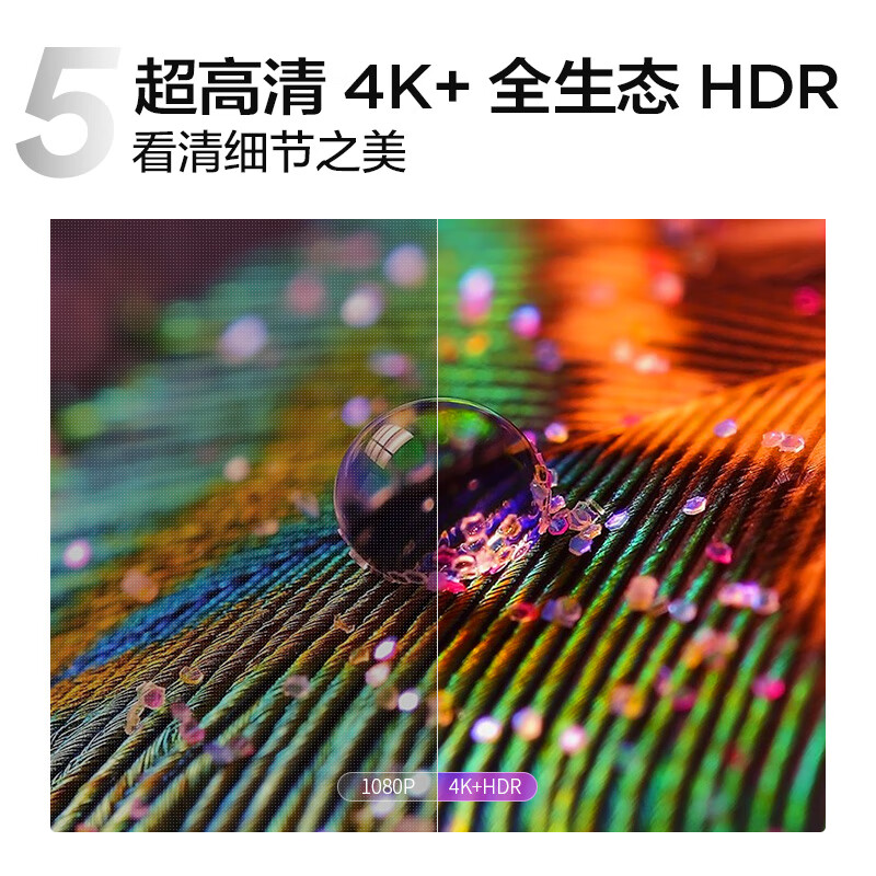 TCL电视 55V6-Pro 55英寸免遥控超智慧AI声控全面屏电视  2+16GB 4K液晶网络智能电视机 以旧换新