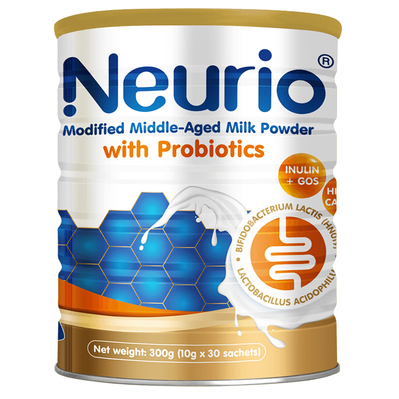 纽瑞优(Neurio)中老年益生调制乳粉 300g/罐 新西兰进口