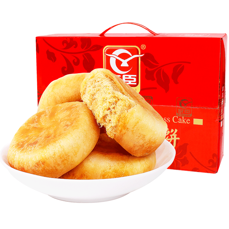 正宗友臣肉松饼70枚装网红零食营养早餐土司传统糕点面包整箱小吃