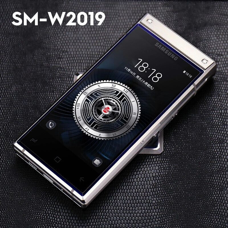 三星 (samsung) sm-w2019  高端翻盖手机 心系天下4g智能手机 双屏