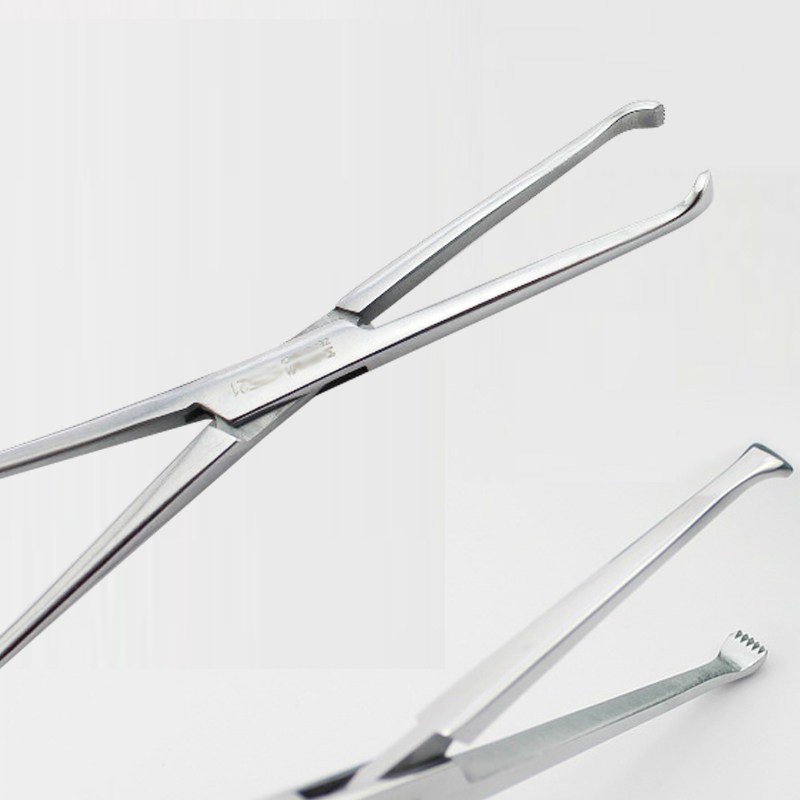 新华医疗医用组织钳 不锈钢鼠齿钳皮钳艾利斯钳爱丽丝艾力丝钳 16厘米