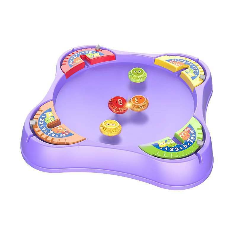 华诗孟 抽拉式陀螺战斗盘对战指尖陀螺玩具儿童桌面多人互动竞技游戏套装高性价比高么？