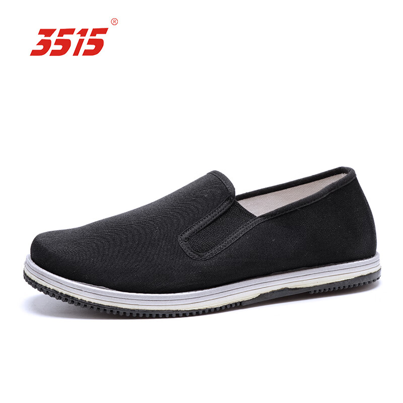 3515老北京布鞋男士休闲千层底男单鞋爸爸青年舒适透气开车鞋加绒布鞋