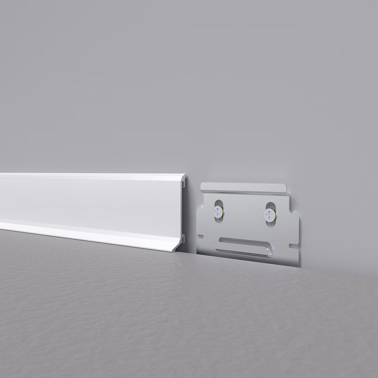 哩也波哩也通可弯曲薄踢脚线弧形金属拉丝踢角线极简 新款4厘米 高