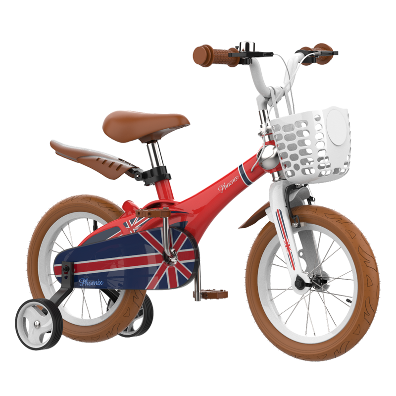 PHOENIX 凤凰 神州7号 儿童自行车 设计师合作款 12寸 绿色
