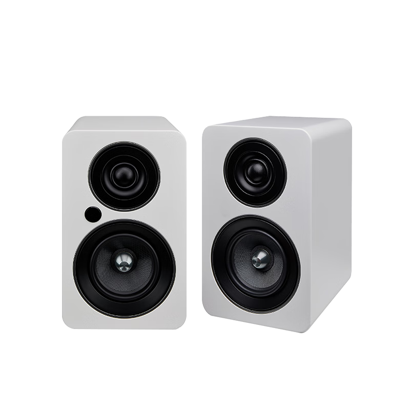 尊寶（JAMO）C705PA無線藍(lán)牙5.0音響HIFI高保真有源2.0聲道書架音箱家庭影院電視電腦桌面音響極光白