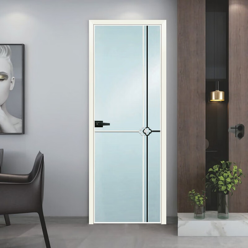 2022新款极窄卫生间门厨房门洗手间厕所门钛镁合金浴室洗澡间门卫浴