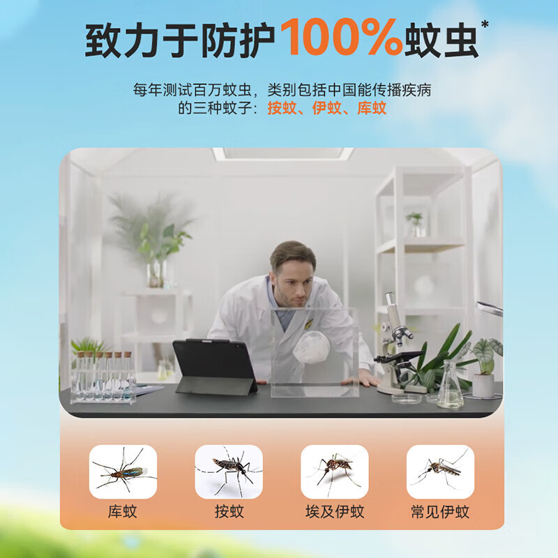 雷达欧护 佳儿护 基孔肯雅热驱蚊液喷雾 100ml 艾草香型 驱虫水 户外驱蚊液100ml 郊野莓莓*2瓶