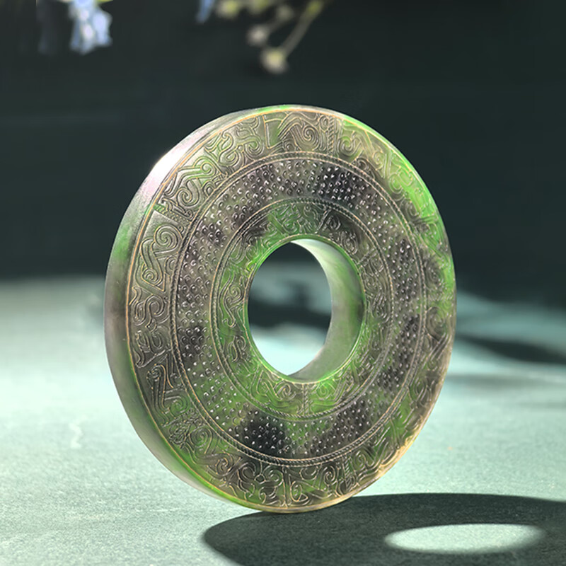 好客山东山东博物馆 鲁国大玉璧镇馆之宝文创冰箱贴创意摆件 鲁国大玉璧冰箱贴