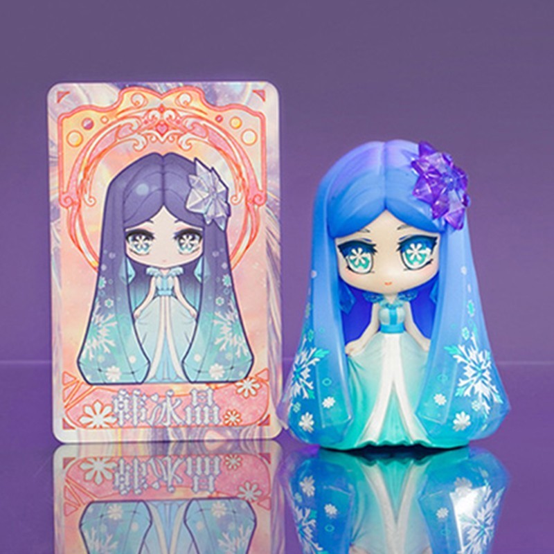 叶罗丽盲盒手办x冰莲花番外光浮尘女孩儿童网红生日礼物潮玩具六一