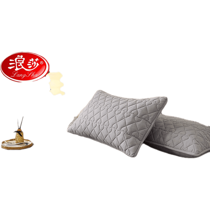 雅鹿A類(lèi)純棉夾棉床笠單件加厚防滑全包席夢(mèng)思床墊保護(hù)套防塵床罩床套 煙波良品-淡雅粉（防水款） 180cm*200cm