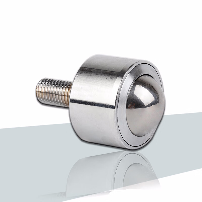 萃贵直筒圆柱ksm12-fl万向球牛眼轴承万向轮带杆ksm15-22-25-30-45fl