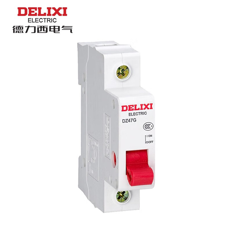 德力西 dz47g 1p 63a 230/400vac dz47g163 微型隔离开关