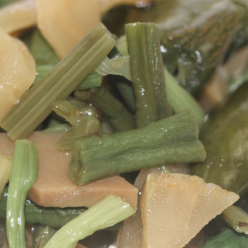 虾油什锦菜罐东北特产咸菜酱菜下饭菜腌菜泡菜 虾油什锦菜350gx2篓