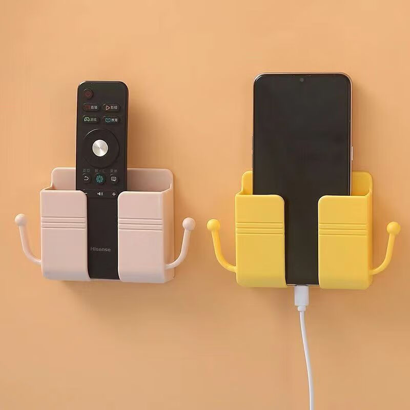 其他品牌【严选百货】床头置物架壁挂式收纳盒手机支架黑科技手机充电支架遥控器大学生 【多功能-支架】 【1个装】