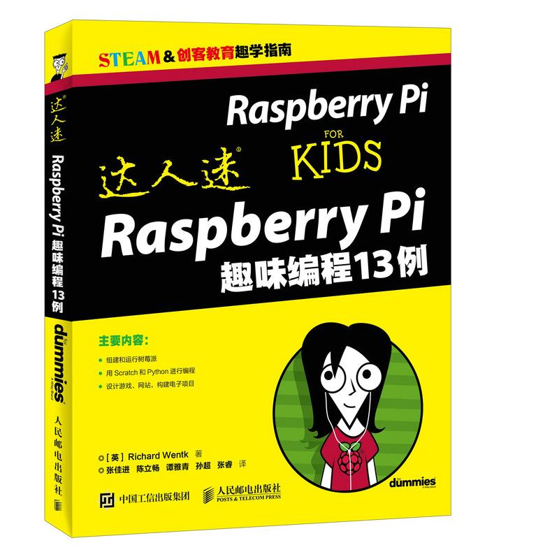 达人迷 Raspberry Pi趣味编程13例 [英]Richard Wentk pdf格式下载