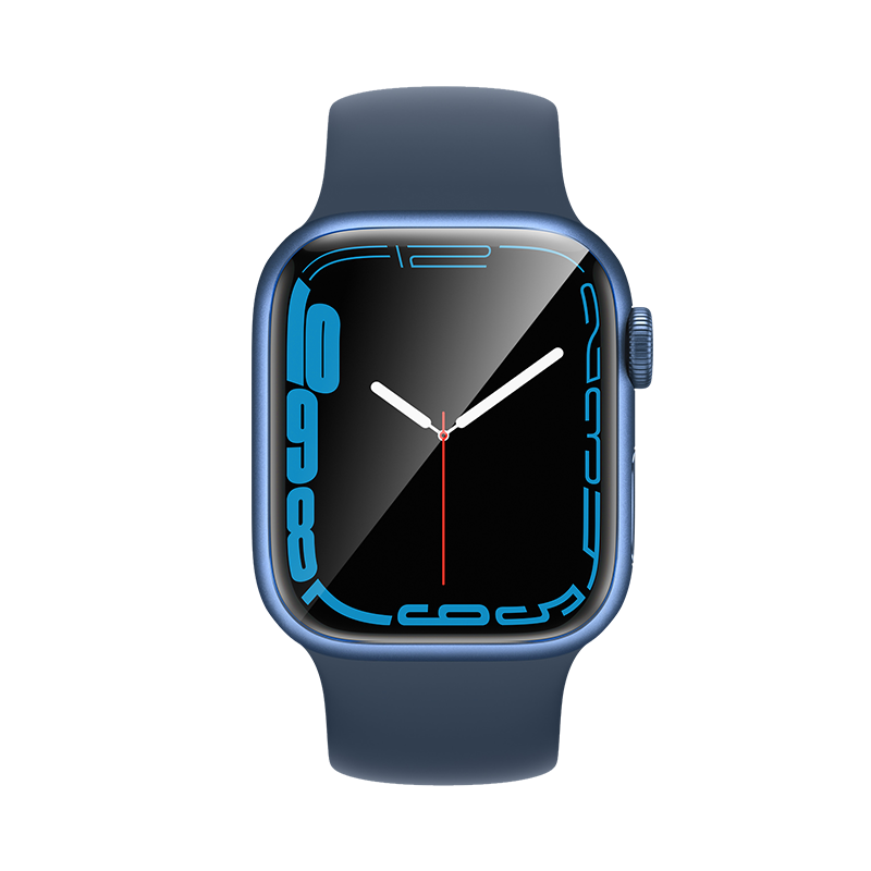 CangHua 苹果手表膜 apple watch保护膜iWatchS8/7/6/5/4/3/SE2代曲面全屏水凝软膜非钢化膜【45/44mm】2片100028680745