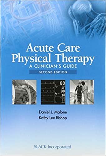 预订Acute Care Physical Therapy