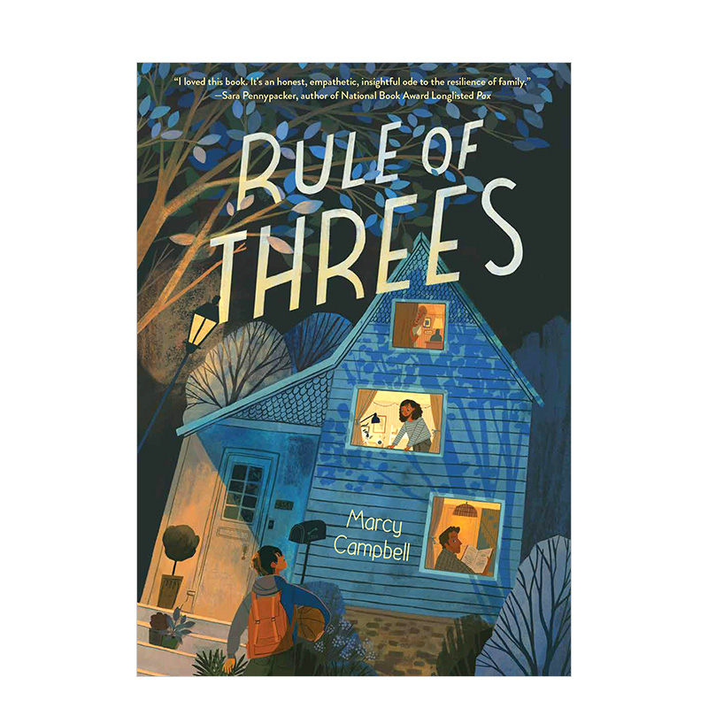 【现货】rule of threes【marcy campbell三人规则 英文原版图书籍