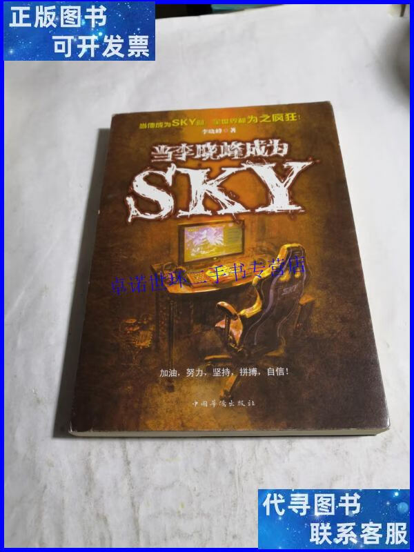 【二手9成新】《当李晓峰成为sky》李晓峰本 附光盘 /李晓峰 中国