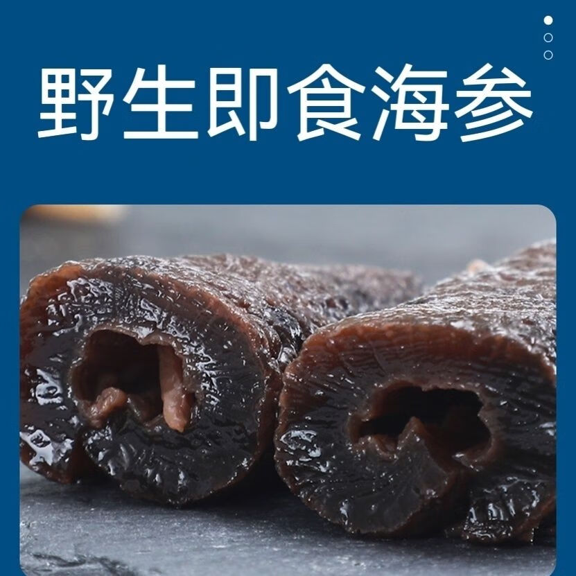 春之卉瑾深海大乌参新鲜速冻即食野生海参免泡发海 2000g