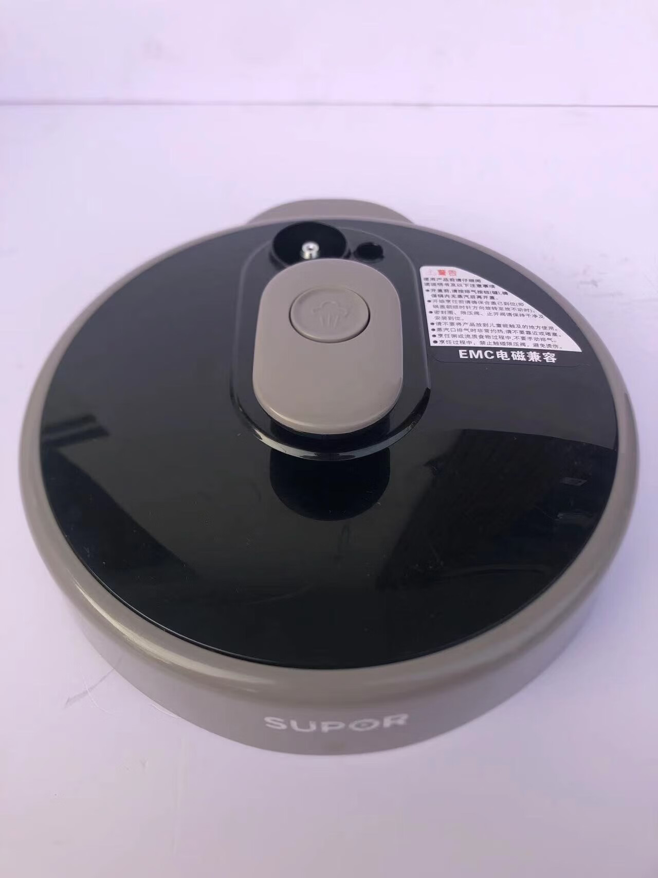 苏泊尔电压力锅配件sy-50yc9010f/60ya9051 锅盖 上盖 带圈不带阀