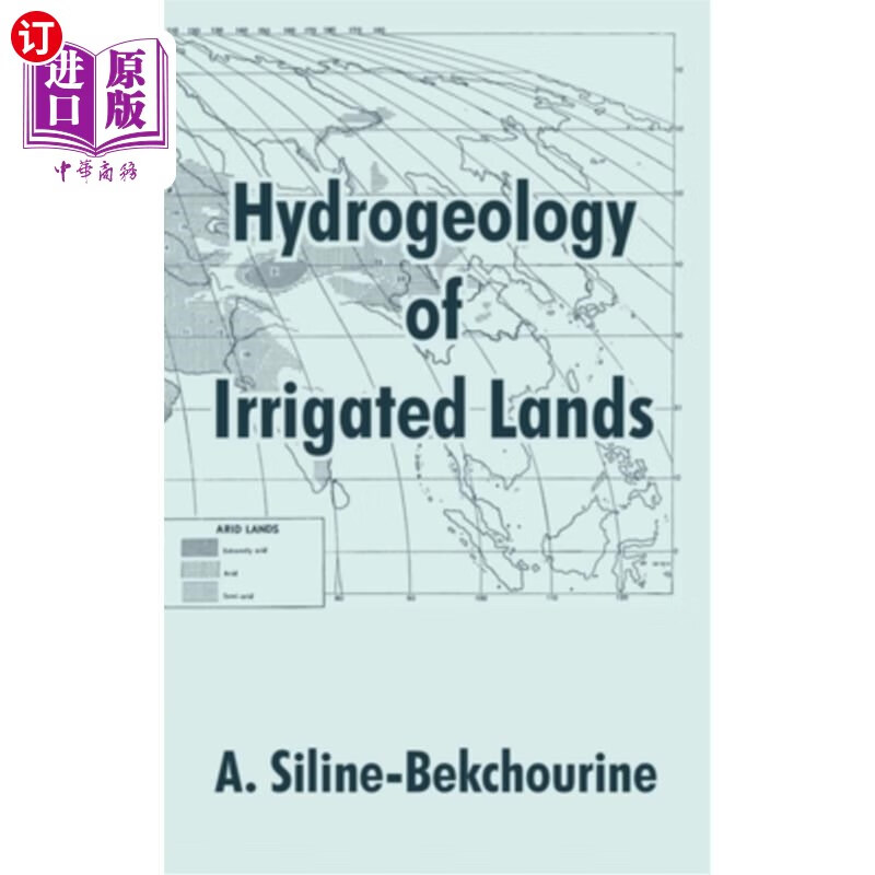 海外直订hydrogeology of irrigated lands 灌溉地水文地质