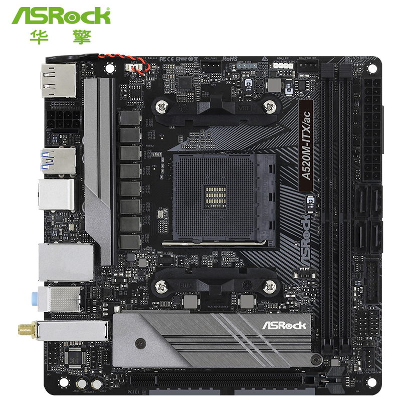 华擎 A520 ASROCK M ITX AC 图 3