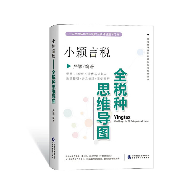 正版全新 小颖言税:全税种思维导图