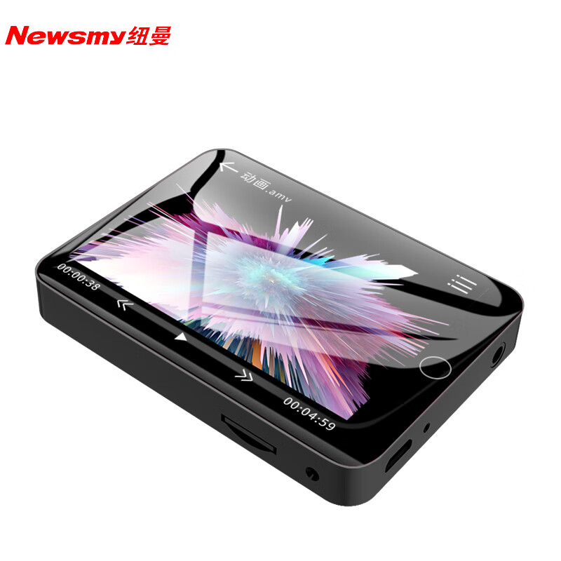 纽曼（Newsmy）A29蓝牙词典版全面触屏2.8英寸mp3/mp4无损mp5音乐视频播放器学生英语随身听运动8G黑色