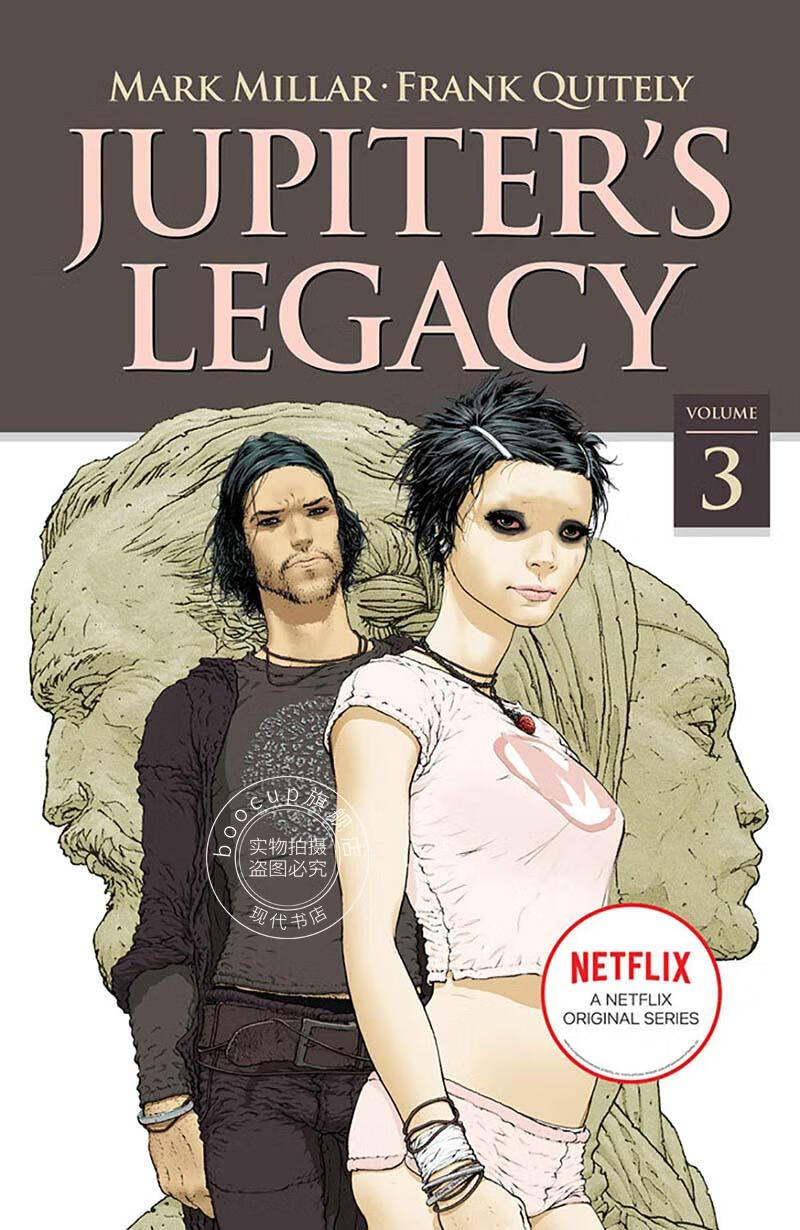 现货 朱庇特传奇 vol3 英文原版 jupiter"s legacy, volume 3
