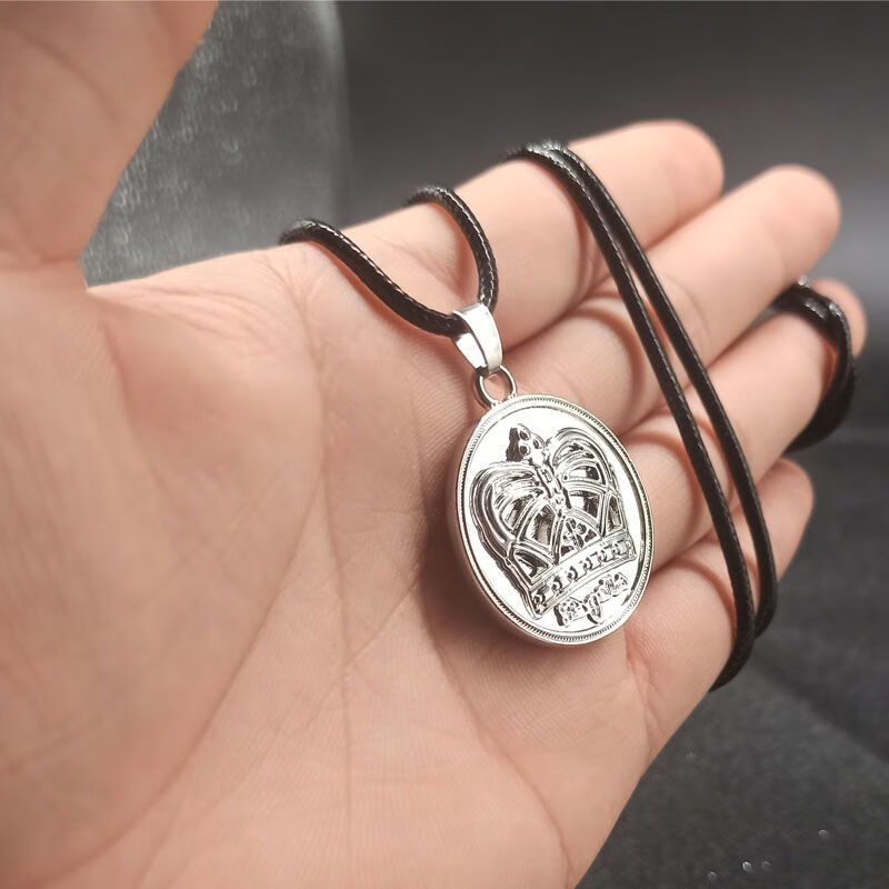 百格斯动漫某科学的超电磁炮硬币 御坂美琴周边炮姐合金项链二次元