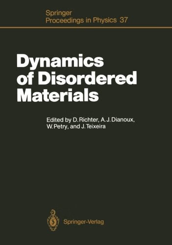 预订 dynamics of disordered materials