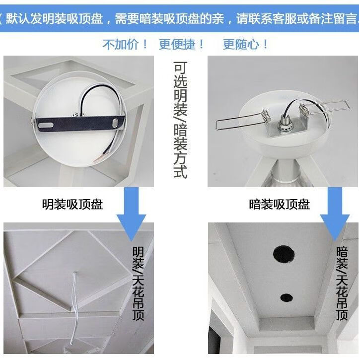 哲初新型超亮水晶灯过道灯走廊阳台吸顶灯简约现代卧室飘窗灯创意个性