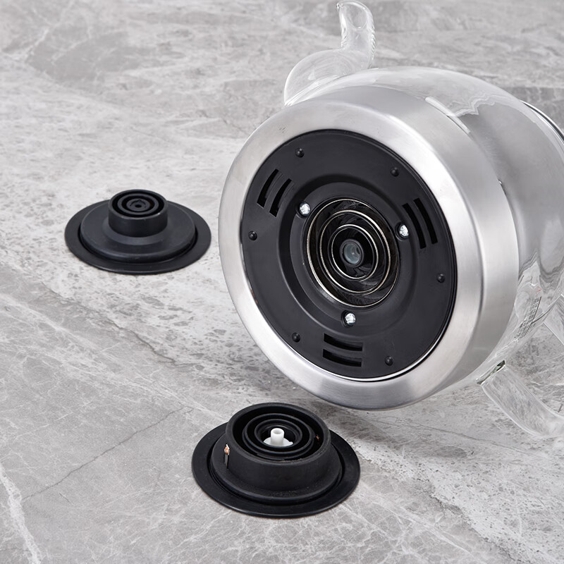 金格仕(KinGaz)全自动底部上水电热水壶 3孔岩板茶几暗装机隐藏式自动水壶电磁茶炉 两孔电茶炉 手柄上水烧水壶 三孔隐藏式底部上水-蒸茶款