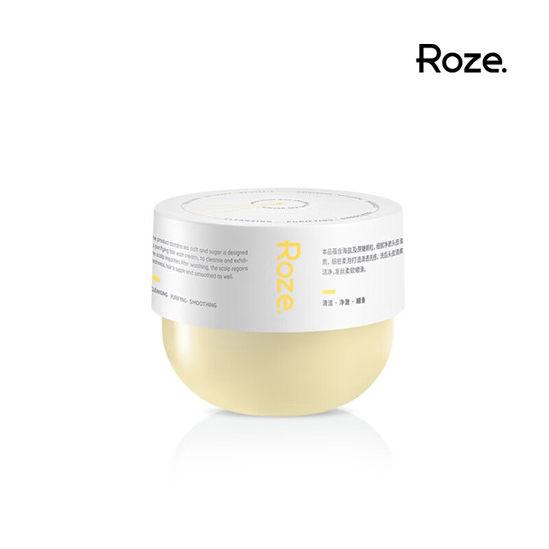 roze柔之伊洗头膏海盐洗发膏头皮磨砂膏发质洗护香氛男女通用 生姜