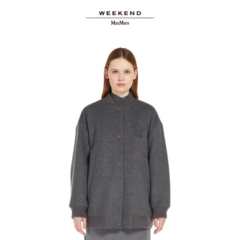 Weekend Max Mara【甄选惠享】 女装羊毛混纺夹克外套5486014206 中灰色 34