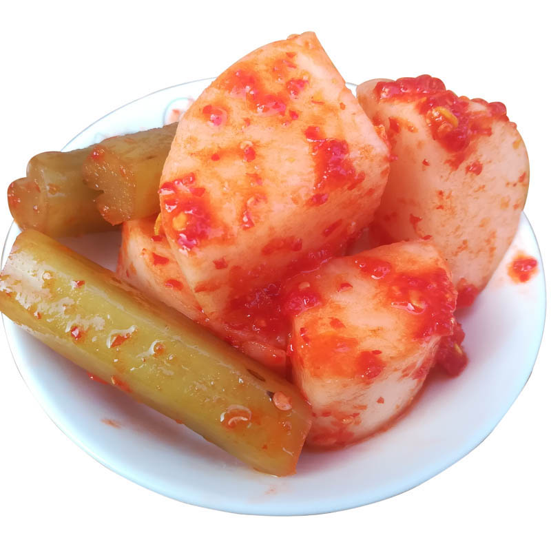 乐佳萱食常侍江西泰和酸萝卜农家自制泡菜菜下饭菜吉安特产小吃2斤 微