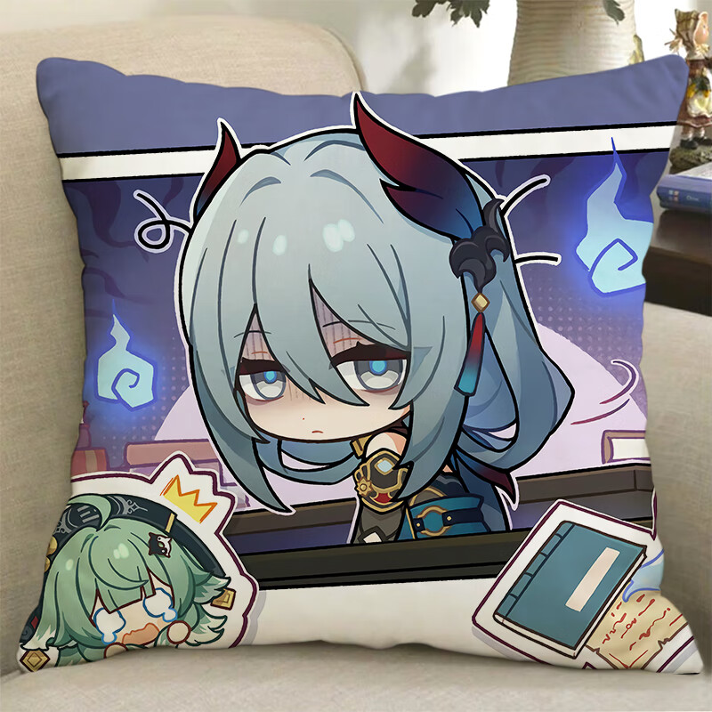 幻妆高档寒鸦周边抱枕崩坏星穹铁道雪衣枕头定制动漫崩铁二次等身靠枕