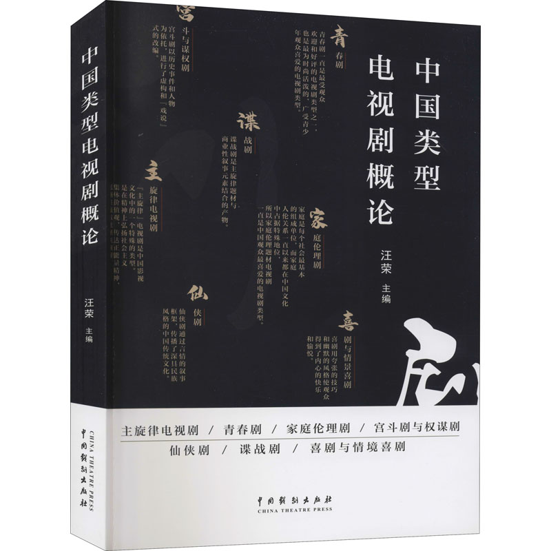 中国类型电视剧概论 汪荣 编 书籍